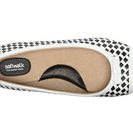 Incaltaminte Femei SoftWalk Naperville WhiteBlack Woven Soft Nappa LeatherPatent