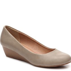 Incaltaminte Femei CL By Laundry Marcie Wedge Pump Taupe