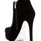 Incaltaminte Femei Kristin Cavallari by Chinese Laundry Lavish Platform Bootie BLACK SUEDE