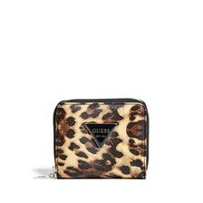 Accesorii Femei GUESS Abree Leopard-Print Wallet leopard