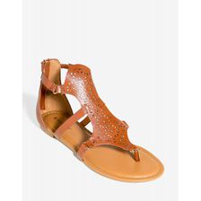 Incaltaminte Femei CheapChic Candice-75m Play Your Cards Sandal Cognac