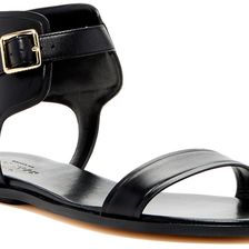 Cole Haan Barra Flat Sandal BLACK LEATHER