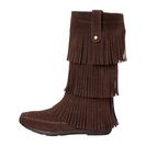 Incaltaminte Femei Rampage Clara Dark Brown Micro Suede