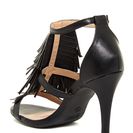 Incaltaminte Femei Elegant Footwear Ximena Fringe Sandal BLACK