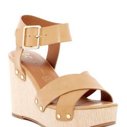 Incaltaminte Femei BC Footwear Teeny Platform Wedge Sandal TAN