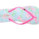 Incaltaminte Femei Lilly Pulitzer Pool Flip-Flop Spa Blue