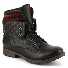 Incaltaminte Femei Rock Candy Spraypaint Quilted Combat Boot Black