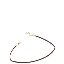Bijuterii Femei CheapChic What\'s The Skinny Faux Leather Choker Brown