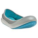 Incaltaminte Femei New Balance Womens Walking Well2Go Flat Gray with Blue Atoll amp Turquoise