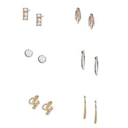 Bijuterii Femei GUESS Mixed-Metal Earrings Set multi