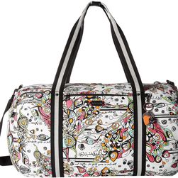 Sakroots Artist Circle XL Soft Duffel Optic Songbird