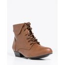 Incaltaminte Femei CheapChic Hook You In Bootie Cognac