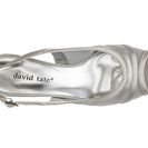 Incaltaminte Femei David Tate Pride Sandal Silver Metallic