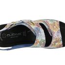 Incaltaminte Femei Flexus by Spring Step Delice Wedge Sandal White Multi