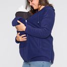 Jachetă din fleece pentru gravide, cu inserţie pentru bebe 