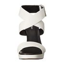 Incaltaminte Femei Calvin Klein Bao Plat White Leather