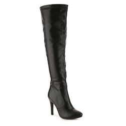 Incaltaminte Femei Luichiny Alisha Blue Over The Knee Boot Black