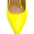 Incaltaminte Femei CheapChic Point Well Taken Stiletto Heels Yellow