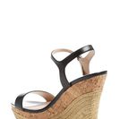 Incaltaminte Femei Charles by Charles David Arizona Espadrille Wedge Women BLACK LEATHER