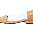 Incaltaminte Femei Vaneli Farren Clear VinylNatural Cork