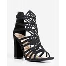 Incaltaminte Femei CheapChic Encounter-47v Up All Night Heel Black