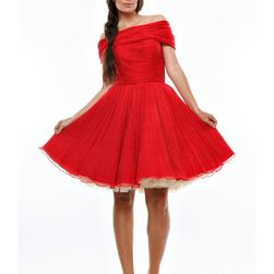 Rochie rosie Limited Collection, Nicole Enea