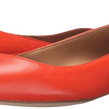 Calvin Klein Ellasandra Orange Laquer Leather