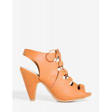 Incaltaminte Femei CheapChic Paris-6 Race To The Top Bootie Cognac