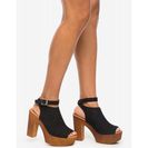 Incaltaminte Femei CheapChic Boho Riot Platform Black