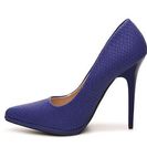 Incaltaminte Femei Qupid Rand-39 Platform Pump Cobalt