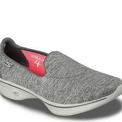 Incaltaminte Femei SKECHERS GOwalk 4 Achiever Slip-On Sneaker Grey
