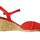 Incaltaminte Femei LAUREN Ralph Lauren Capricia Red Woven Cotton CordingCanvas