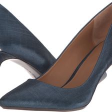 Calvin Klein Gayle Metal Marine Coated Matte Linen