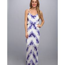 Vince Camuto Gauze Tie Dye Spaghetti Strap Blouson Maxi Bali