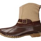 Incaltaminte Femei Chooka Canvas Step In Duck Boot Chocolate