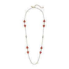 Bijuterii Femei Kate Spade New York Crystal Cluster Scatter Necklace Coral