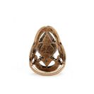 Bijuterii Femei Forever21 Faux Stone Ring Antique goldblack