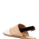 Incaltaminte Femei Charles David Zianna Suede Colorblock Sandal WHITE