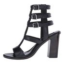 Incaltaminte Femei Frye Suzie Gladiator Sandal Black Smooth Full Grain