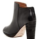 Incaltaminte Femei Corso Como Edie Peep Toe Bootie Black Brushed Leather