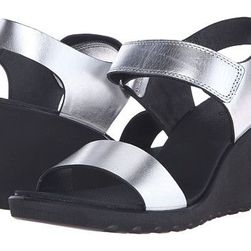 Incaltaminte Femei ECCO Freja Wedge Sandal Silver Metallic