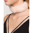 Bijuterii Femei CheapChic Furry Collar Choker Blush