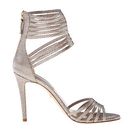Incaltaminte Femei Diane Von Furstenberg Ursula Silver Metal Iguana Print