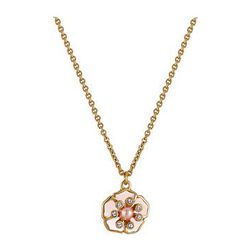 Bijuterii Femei Kate Spade New York Sunset Blossoms Mini Pendant Necklace Blush Multi