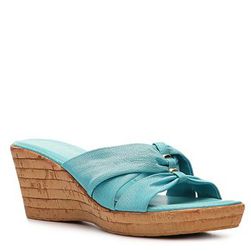 Incaltaminte Femei Italian Shoemakers Grayson Wedge Sandal Blue
