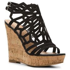 Incaltaminte Femei Charles by Charles David Apollo Wedge Sandal Black