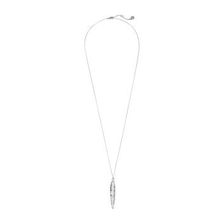 Bijuterii Femei Vince Camuto Resin Spike Pendant Necklace Light RhodiumWhite Swirl