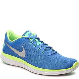 Incaltaminte Femei Nike Flex 2016 RN Lightweight Running Shoe - Womens Blue