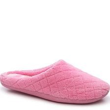 Incaltaminte Femei Dearfoams Quilted Terry Scuff Slippers Pink