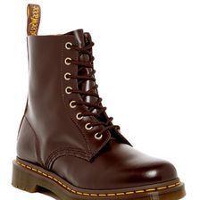 Incaltaminte Femei Dr Martens Pascal Short Lace-Up Boot Unisex DARK BROWN